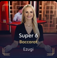 Super 6 Baccarat at Lets Lucky